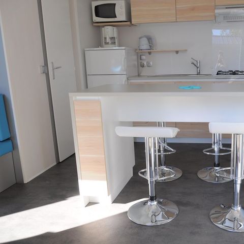 Mobilheim 5 personen - PREMIUM