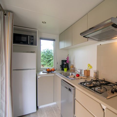 Mobilheim 4 Personen - Cottage Privilège TV LV - 2 Zimmer - 4 Personen
