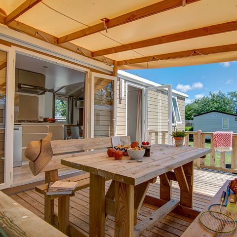 Mobilheim 4 Personen - Cottage Privilège TV LV - 2 Zimmer - 4 Personen
