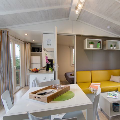 Mobilheim 6 Personen - Cottage Privilège TV LV - 3 Zimmer - 6 Personen