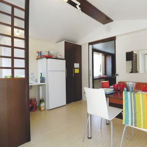 Mobilheim 6 Personen - Mobilheim Evasion PMR 6 Personen 2 Zimmer 28m²