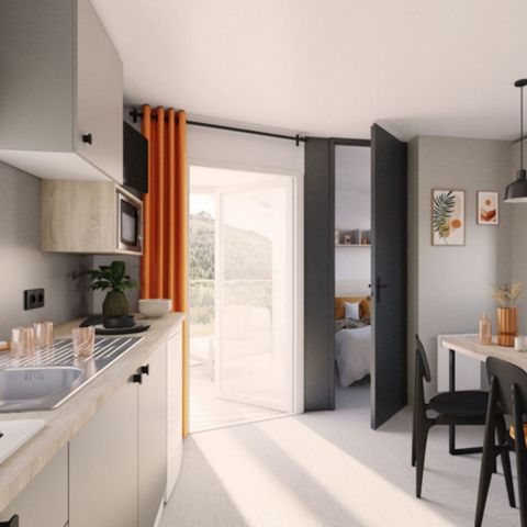 Mobilheim 7 Personen - Mobilheim Evasion+ 7 Personen 2 Zimmer 28m²