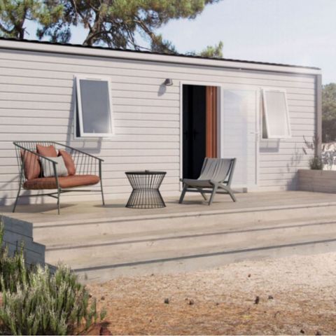 Mobilheim 7 Personen - Mobilheim Evasion+ 7 Personen 2 Zimmer 28m²