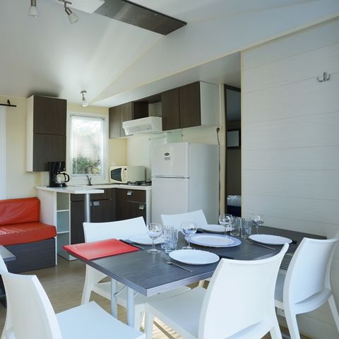 Mobilheim 6 Personen - 3 Schlafzimmer - 6 Personen