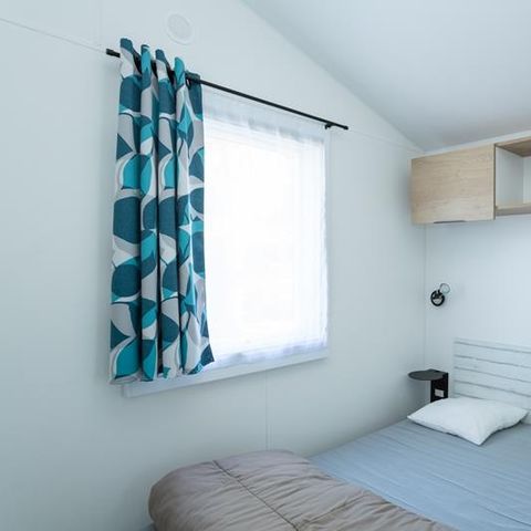 Mobilheim 6 Personen - Mobilheim Grand Large 34.5m² (3 Zimmer) (- 8 Jahre) + TV + Terrasse 4/6 Pers.