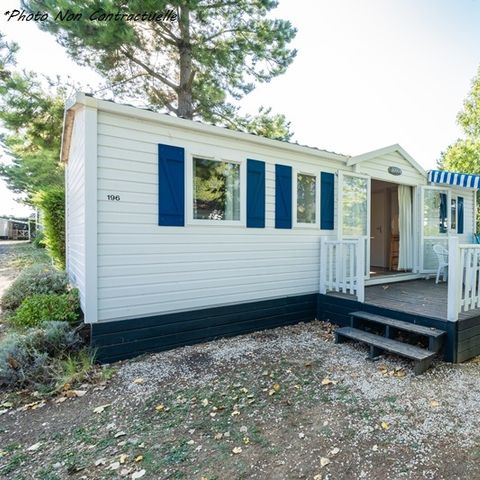Mobilheim 6 Personen - FORET - 3 Schlafzimmer mit TV