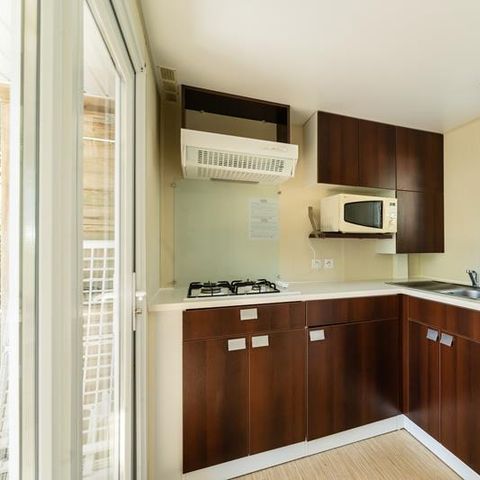 Mobilheim 4 personen - Integriertes Cottage 27.5m²/ Mittwoch bis Mittwoch