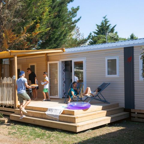 Mobilheim 8 Personen - Mobilheim Sable plus 40m² (4 Schlafzimmer, 2 Bäder) 8 Pers.
