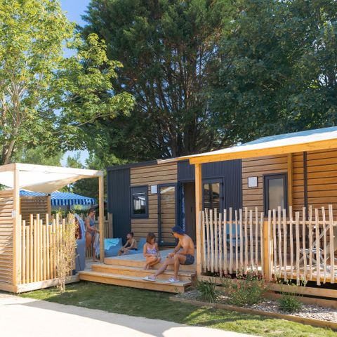Mobilheim 6 Personen - Mobilheim Premium 3 Zi. mit Spa (37m²) 4/6 Pers.