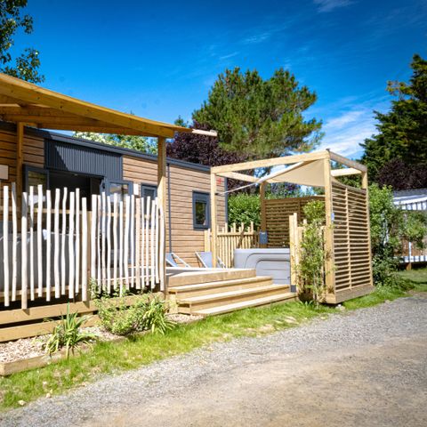 Mobilheim 6 Personen - Mobilheim Premium 3 Zi. mit Spa (37m²) 4/6 Pers.