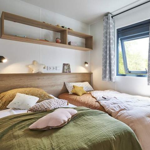 Mobilheim 4 Personen - Mobilheim Premium 2 Zi. mit Spa (33m²) 4 Pers.