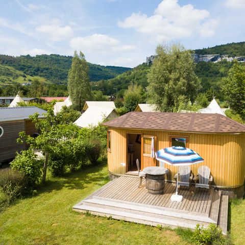Mobilheim 2 Personen - COTTAGE CLAVELIN