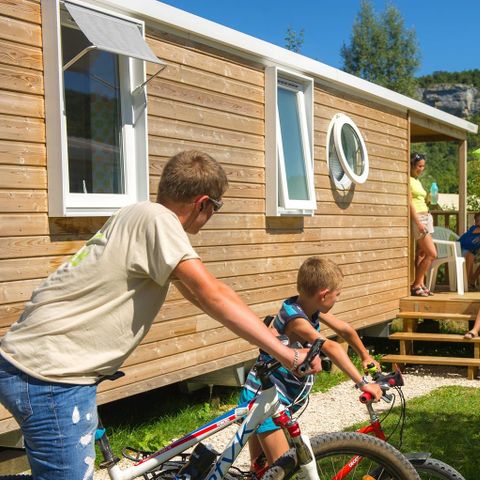 Mobilheim 6 Personen - Cottage Sequanie - 32m² - 3 Zimmer für große Familien