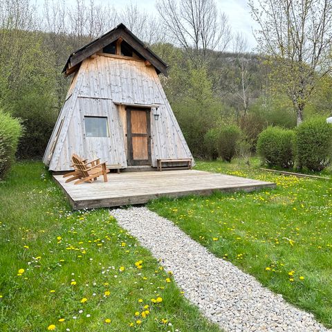 Unterkunft 4 personen - Le Thuyé Comtois - 25m2 - 2 Schlafzimmer, typische Unterkunft in der Franche-Comté