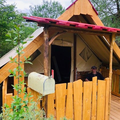 LODGE 4 Personen - Lodge de l'Orpailleur OHNE SANITÄREN