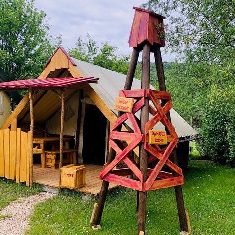 Lodge 4 personen - Lodge de l'Orpailleur OHNE SANITÄREN