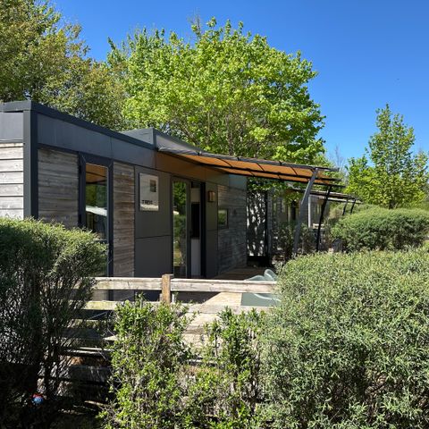 Mobilheim 5 Personen - Cottage Vesontio Prestige - 36m2 - 2 Zimmer, 2 Bäder