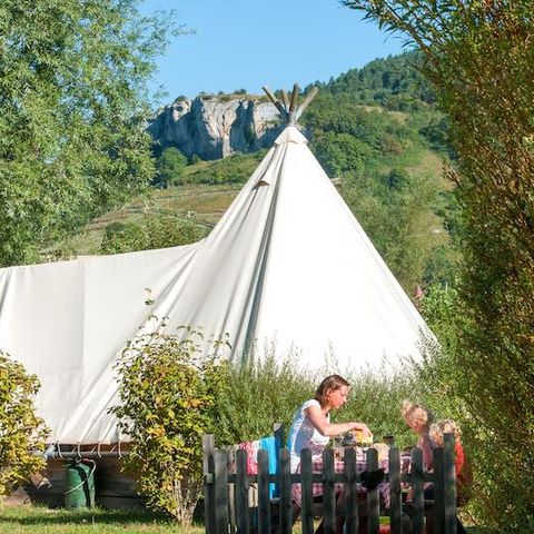 Bungalowzelt 4 Personen - LODGE TRAPPEUR ohne Sanitäranlagen