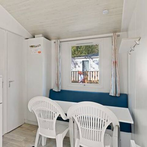 Mobilheim 4 Personen - Mobilheim | Comfort | 2 Zi. | 4 Pers. | Nicht überdachte Hochterrasse