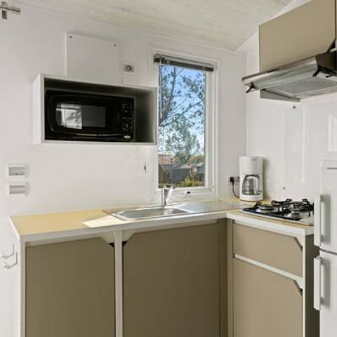 Mobilheim 4 Personen - Mobilheim | Comfort | 2 Zi. | 4 Pers. | Nicht überdachte Hochterrasse