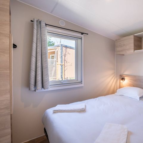 Mobilheim 6 Personen - Mobilheim | Premium | 3 Zi. | 6 Pers. | Erhöhte Terrasse | Klimaanlage | TV