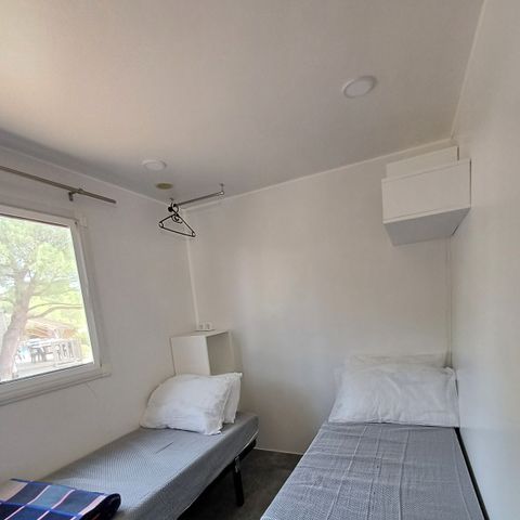 Mobilheim 4 Personen - 2 Schlafzimmer - 4 Personen Klima