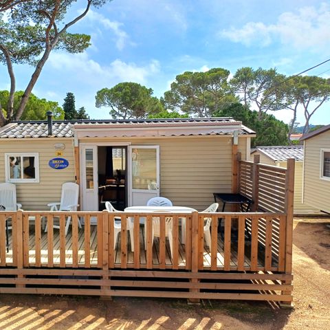 Mobilheim 4 Personen - 2 Schlafzimmer - 4 Personen Klima
