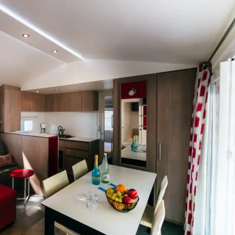 Mobilheim 8 Personen - Smaragd (3 Schlafzimmer)