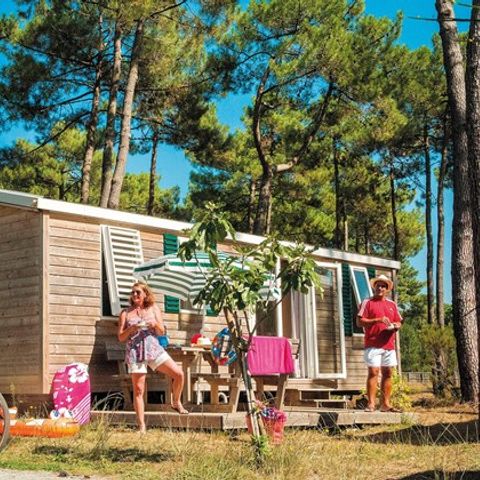 Mobilheim 6 Personen - Mobilheim Confort + 4/6 Personen klimatisiert (ca. 35 m²)