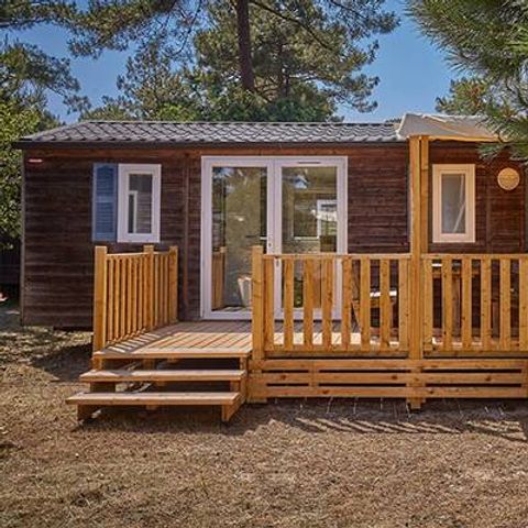 Mobilheim 6 Personen - Mobilheim | Comfort | 3 Zi. | 6 Pers. | Hochterrasse | 1 Bad