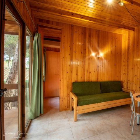 Chalet 4 Personen - S150 - KLIMAANLAGE - TV - BETTWÄSCHE - ENDREINIGUNG