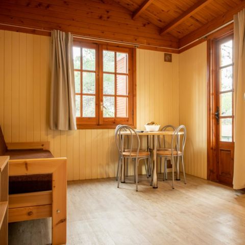 Chalet 4 Personen - S100 - KLIMAANLAGE - TV - BETTWÄSCHE - ENDREINIGUNG