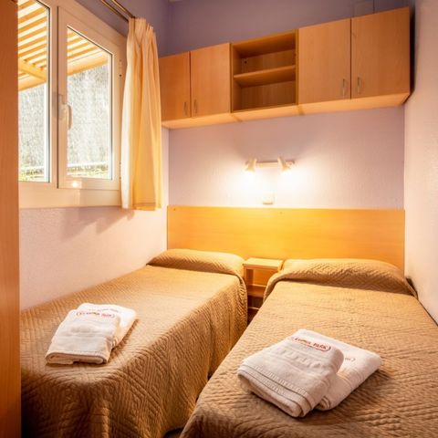 Bungalow 6 Personen - S500 - KLIMAANLAGE - TV - BETTWÄSCHE - ENDREINIGUNG
