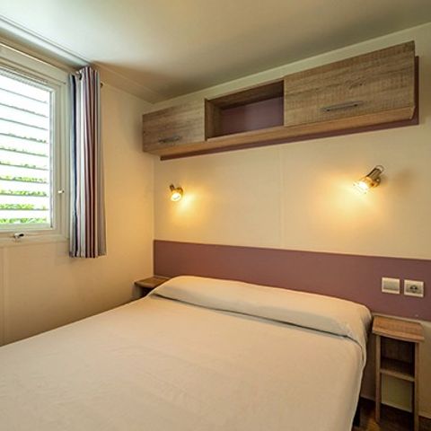 Mobilheim 4 personen - Comfort | 2 Zi. | 4 Pers. | Erhöhte Terrasse