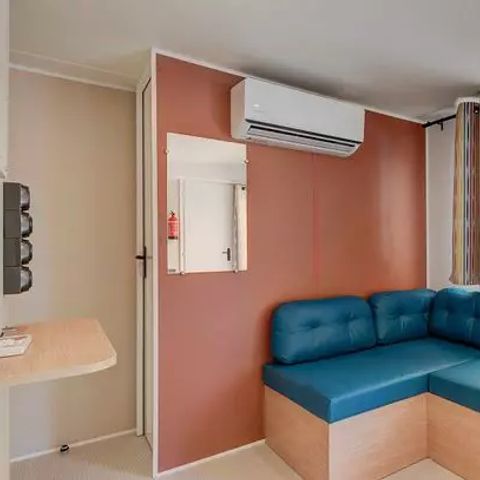 Mobilheim 6 Personen - Mobilheim | Premium | 3 Zi. | 6 Pers. | Erhöhte Terrasse | Klima.