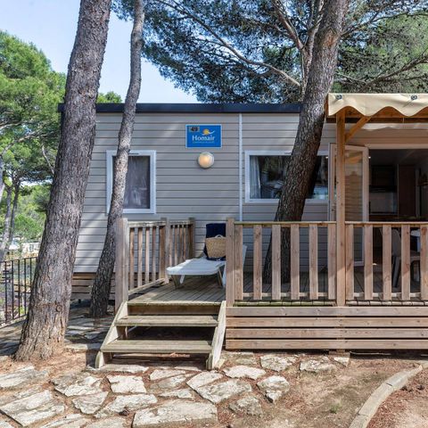Mobilheim 4 Personen - Mobilheim | Premium | 2 Zi. | 4 Pers. | Terrasse Lounge | Klima.