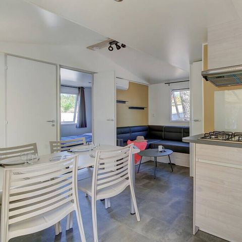 Mobilheim 4 Personen - Mobilheim | Comfort | 2 Zi. | 4 Pers. | Erhöhte Terrasse | Klim.