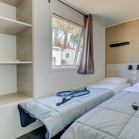 Mobilheim 4 Personen - Mobilheim | Comfort | 2 Zi. | 4 Pers. | Erhöhte Terrasse | Klim.