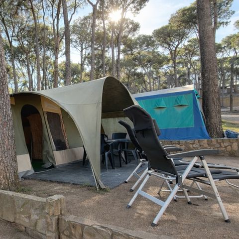 Zelt 4 Personen - Empordà Pet Friendly