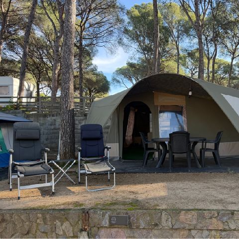 Zelt 4 Personen - Empordà Pet Friendly