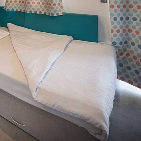 Mobilheim 5 Personen - Premium | 2 Schlafz. | 5 Pers. | Lounge Terrasse | Klimaanlage