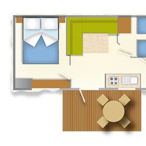 Mobilheim 4 personen - BAIA COMFORT