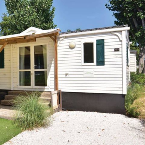 Mobilheim 8 personen - Mobilheim | Comfort | 3 Zi. | 6/8 Pers. | Erhöhte Terrasse | Klim.