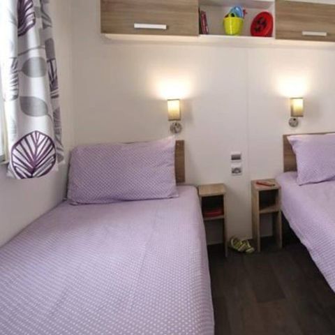 Mobilheim 4 personen - Mobilheim | Premium | 2 Zi. | 4 Pers. | Erhöhte Terrasse | 1 Bad | Klim.