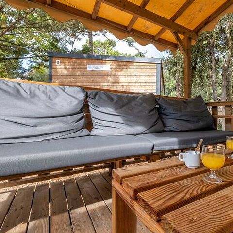 Mobilheim 6 personen - Mobilheim | Comfort | 3 Zi. | 6 Pers. | Terrasse Lounge | Clim.