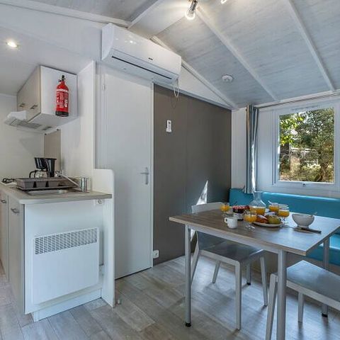 Mobilheim 6 personen - Mobilheim | Comfort | 3 Zi. | 6 Pers. | Terrasse Lounge | Clim.