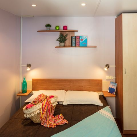 Mobilheim 6 Personen - Comfort | 2 Zi. | 4/6 Pers. | Einfache Terrasse | Klimaanlage