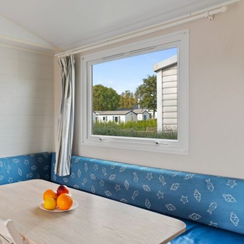 Mobilheim 6 Personen - Comfort | 3 Zi. | 6 Pers. | Erhöhte Terrasse | Clim.