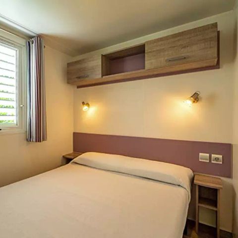Mobilheim 4 Personen - Mobilheim | Classic | 2 Zi. | 4 Pers. | Einfache Terrasse | Klim.