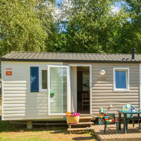 Mobilheim 4 Personen - Mobilheim | Classic | 2 Zi. | 4 Pers. | Einfache Terrasse | Klim.